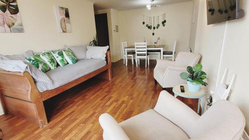 Temuco Apartment | Departamento Central para 7 personas con estacionamiento