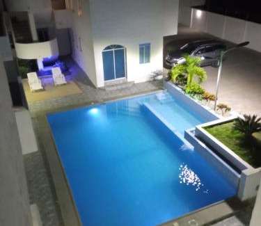 Tonsupa Apartment | Departamento Tonsupa, Conjunto Santorini Blue