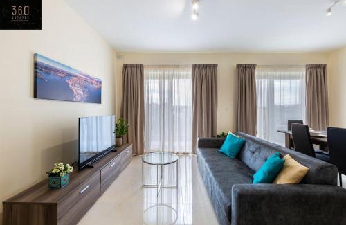 Marsaxlokk Apartment | Designer 3BR home, w/lovely green views & WIFI by 360 Estates