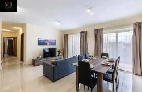 Marsaxlokk Apartment | Designer 3BR home, w/lovely green views & WIFI by 360 Estates