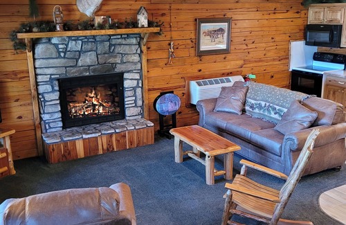 Sylvan Shores Cabin | Direct Waterfront Cabin with Boat Dock & Swim Deck