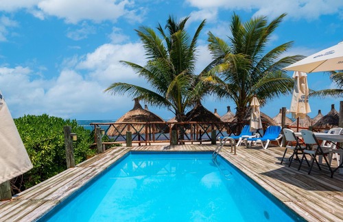 Puerto Morelos Cabin | Diving Lodge Puerto Morelos Downtown - - Beachfront cabins