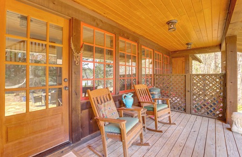 Argo Cottage | Dock, Canoe & Patio: Lakeside Cottage in Alabama