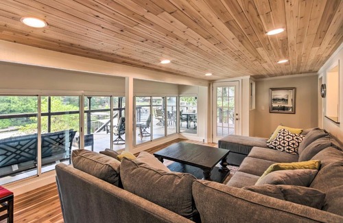 Tia Juana House | Dock, Deck and Boat Slip Lakefront Eucha Home