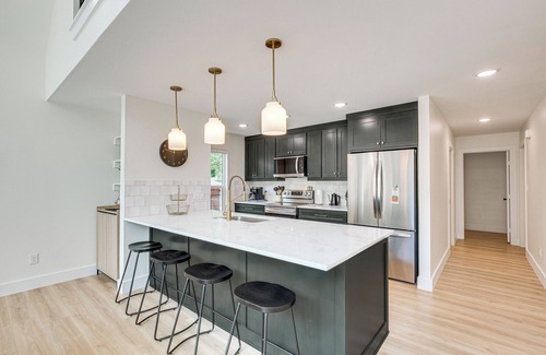 Cedar Creek Reservoir House | Dock & Fire Pit: Cedar Creek Lakefront Retreat!