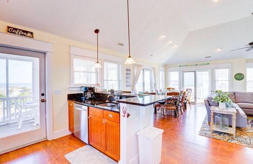 Avon House | Dog-friendly beach home with private pool, hot tub, AC, pool table & game room