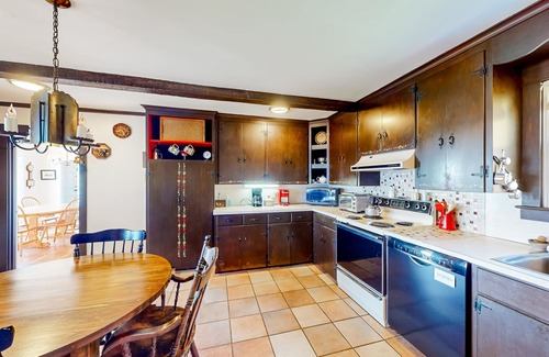 Steuben House | Dog-friendly oceanfront home with private beach, two fireplaces, & firepit