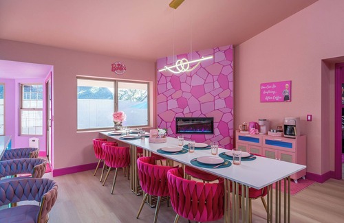 Summersett Village House | Dollhouse Daydream Barbie-inspired, Spacious 5-bedroom house with heated pool