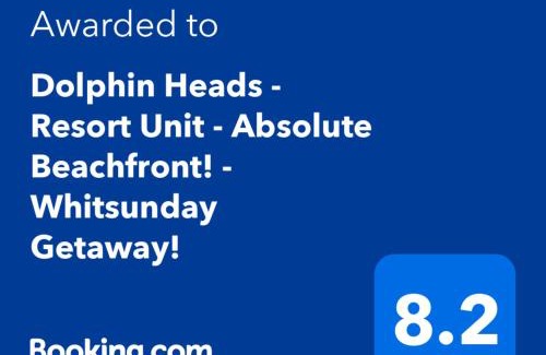 Dolphin Heads Apartment | Dolphin Heads - Resort Unit - Absolute Beachfront! - Whitsunday Getaway!