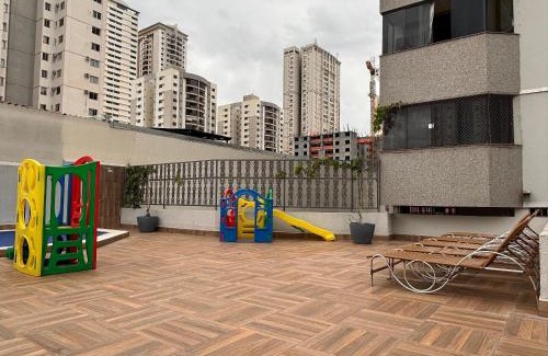 Goiania Apartment | DOM30 - 3Q Amplo 02 Garagens Ar-Condicionado Total