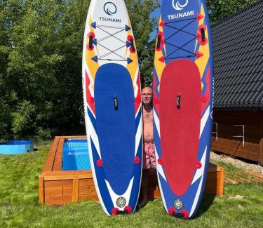 Karniewek House | Domek nad Narwią z balią jacuzzi