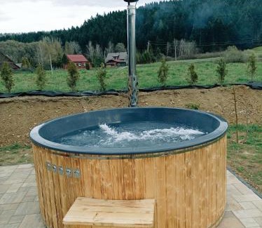 Komancza House | Domki nad rzeką w Komańczy