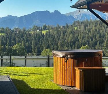 Nowe Bystre Ski Chalet | Domki Tatrzańska Panorama z jacuzzi