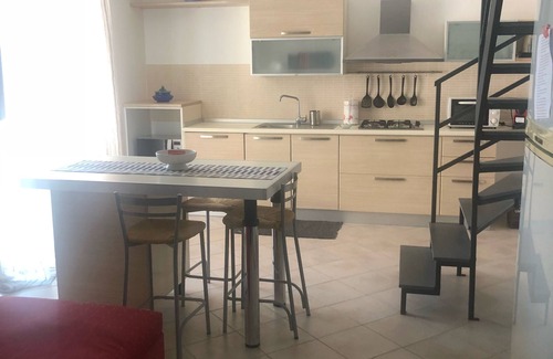 Capo Mulini House | Double room by the sea at Capomulini Bay.