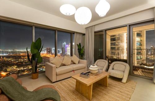 Za'abeel 2 Apartment | Downtown 4BDR Apartment Opposite Dubai Mall, Burj Khalifa Views