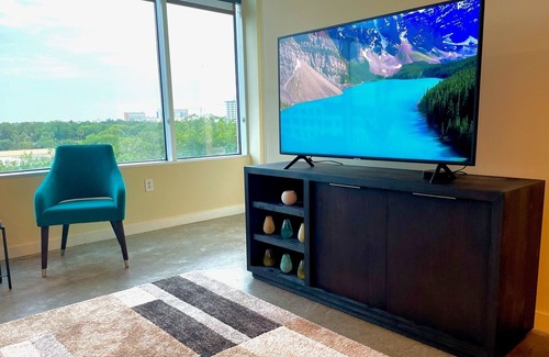 South Eola Condo | Downtown Condo w/Treetop Views & Free EV Charging