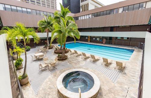 Downtown Honolulu Apartment | Downtown Honolulu Skyview - 1Bed&Den- Free Parking