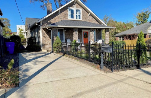 Greenville Downtown House | Downtown House steps to Falls Park, Baseball Stadium, Restaurants & Shopping