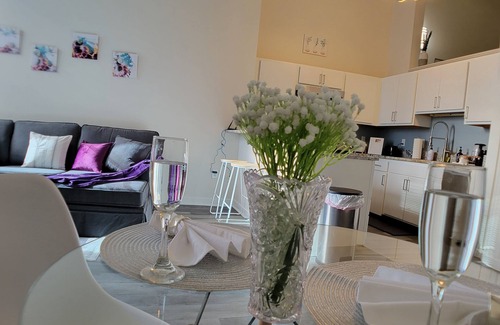 Mile Square Apartment | Downtown Indy King Suite Lucas Oil Conv Center Skywalk#1