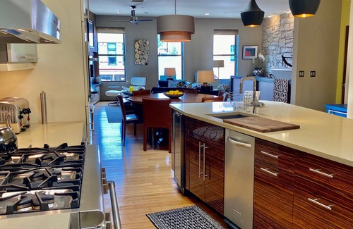 Historic Downtown Durango Apartment | Downtown MainStreet Penthouse 1BR five star Rental with parking overlooking main