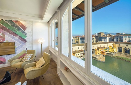 San Niccolo Apartment | Dreams Over Ponte Vecchio with outstanding view