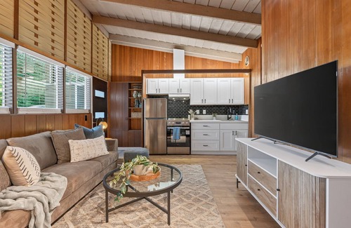 West Haven-Sylvan House | Dual Mid-Century Retreat, Two Kitchens