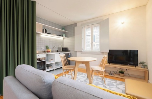 Guimaraes Apartment | Dual Sunny Studios in Old Guimarães by HostWise