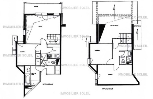 Les Avanchers-Valmorel Apartment | Duplex 8 people (as in a chalet!), ski-to-door, mountain view