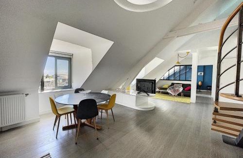 Granville Apartment | Duplex de standing en centre-ville avec parking, proche port et plage - FR-1-361-377