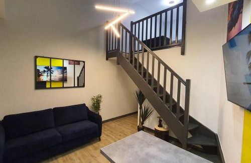 Sablon - Trudaine Apartment | Duplex T2 Neuf Jardin Lecoq