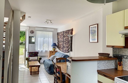 Saint-Pair-sur-Mer Apartment | Duplex with Terrace near Beach and Shops in Saint-Pair-sur-Mer