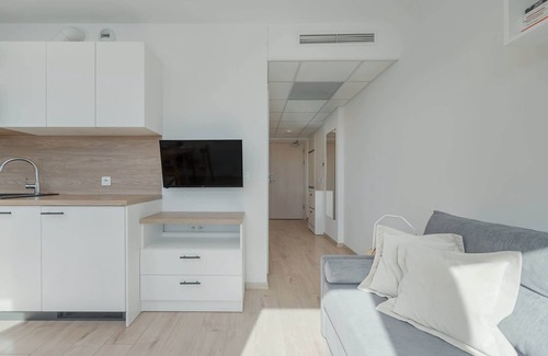 Krzyki Apartment | Dyrekcyjna 1 | Wroclaw | Comfortable Studio | AC | Parking