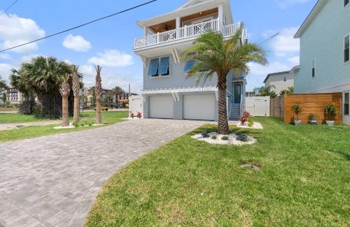 St. Augustine Beach House | E Komo Mai - Pool Elevator Roof Deck Views