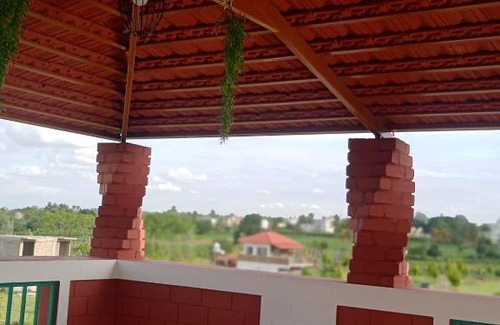 Chikkaballapur Villa | Earthern Brick home at Nandi