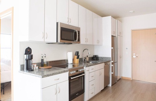 Lower East Side Apartment | East Side 1BR Apt - Near Brady St and Fiserv with Balcony