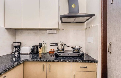 Sector 40 Apartment | Eco-chic haven in Gurgaon w/balcony