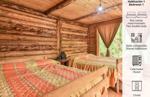 Acaxochitlan Apartment | ecoturístico montaña viviente , CABAÑA CHALCHOAPAN