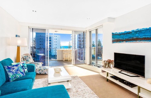 Coolangatta Apartment | Eden Apartments Unit 501 - Luxury 2 bedroom apartment close to the beach