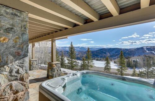 Cordillera House | Edwards Home in Cordillera Hot Tub, Mountain View
