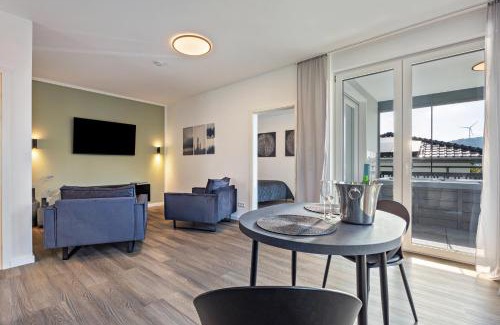 Altenbeken Apartment | Egge Resort 7c mit Whirpool u Sauna