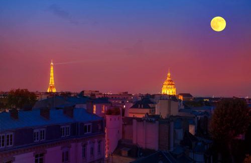 Quartier de l'Ecole-Militaire House | Eiffel tower view and terrace