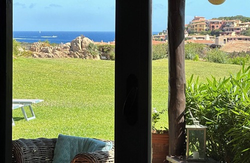 Porto Cervo Apartment | Elegant apartment with swimming pool and beautiful view of the harbor.