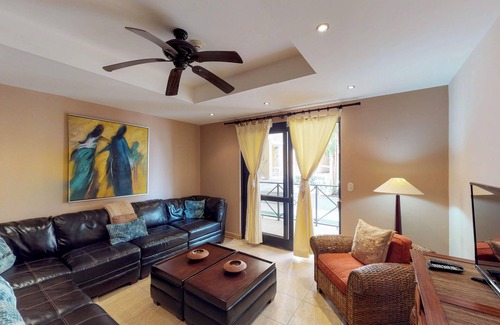 Barrio Los Villalobos Apartment | Elegant beachfront condo with WiFi, AC, pool, upscale fixtures, & ocean views