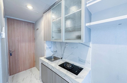 Surabaya Apartment | Elegant Design Studio At The City Square Surabaya Apartment