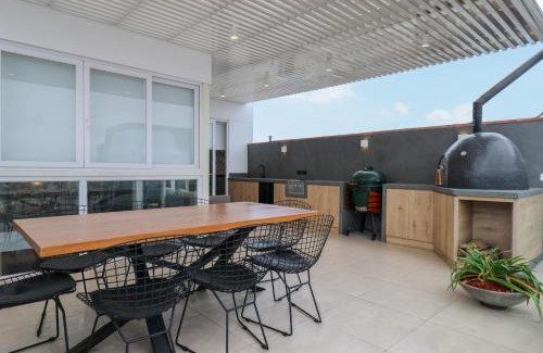San Antonio Apartment | Elegant Duplex with Modern Balcony in Miraflores