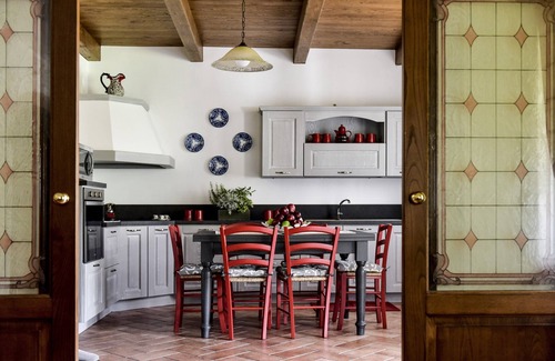 Castel Focognano Villa | Elegant Villa with pool in the Tuscan countryside, between nature and comfort.