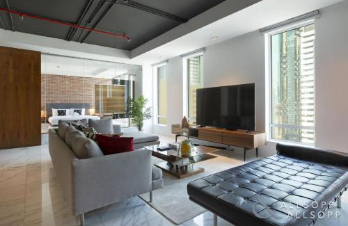 DIFC Apartment | Elegantly upgraded 1BR in Limestone House, DIFC - Allsopp&Allsopp