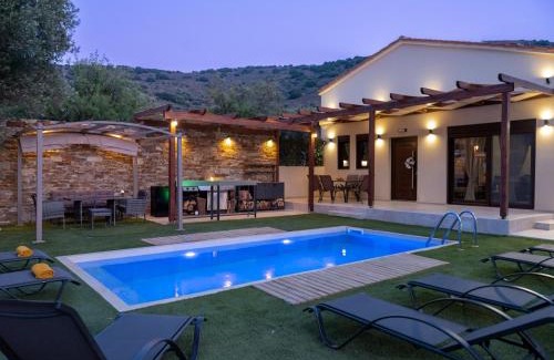 Kounelion Villa | Eleolithos Villa olive & pool