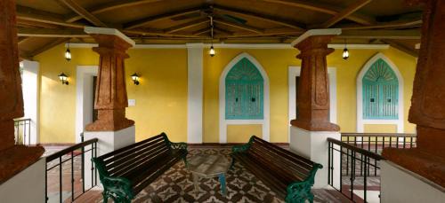 Chorao Villa | ELIVAAS Terra Rosa Portuguese-styled 4-BHK Villa With Private Pool, Garden, Veranda & Sit-out Area