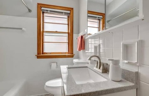 Dunning Apartment | English style brick Tudor